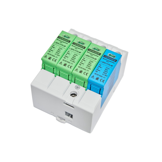 Überspannungsschutz AC, Typ 1+2, 4-polig, 275 V AC - Leiniger