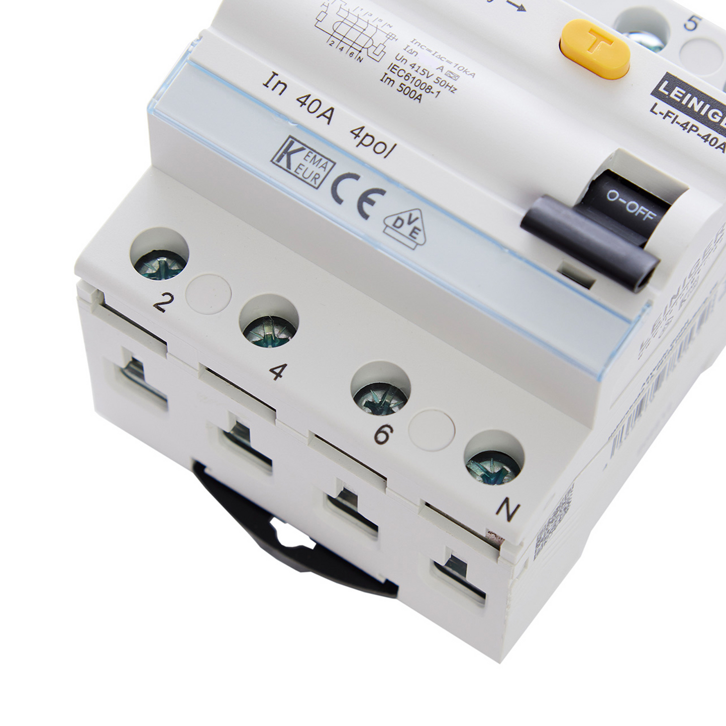 Fehlerstromschutzschalter, FI-Schalter Typ A, 4-polig - 300 mA - 25 A / 40 A / 63 A