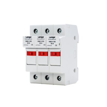 PV Sicherungstrenner, Sicherungsschalter für Photovoltaik, 1-/2-/3-polig, 1000 V DC