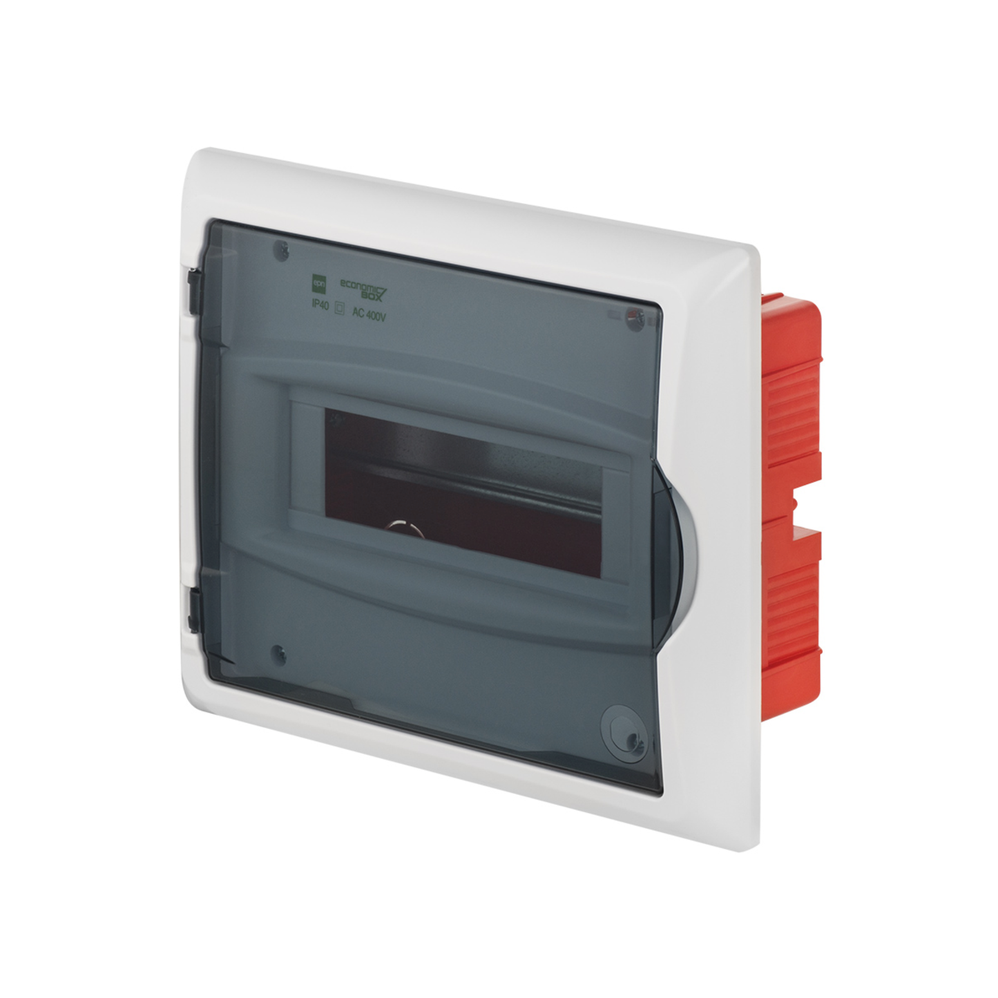 Unterputz Verteilerkasten / Sicherungskasten IP40 – 1–3-reihig (6–36 Module)