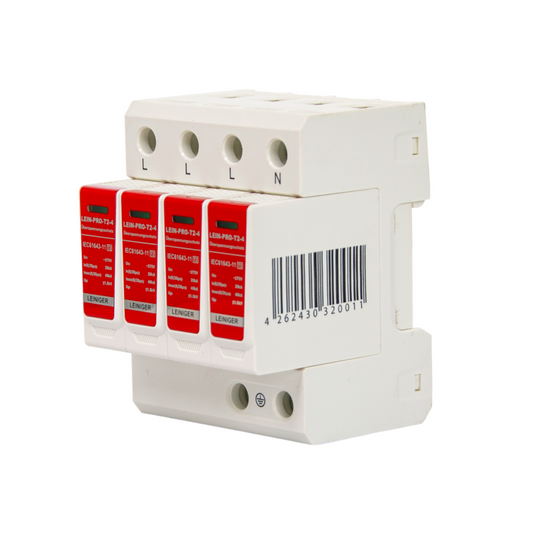 Überspannungsschutz Typ 2 PRO, 4-polig, 275 V AC - Leiniger